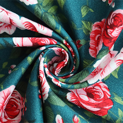 100% Polyester Pigment Print